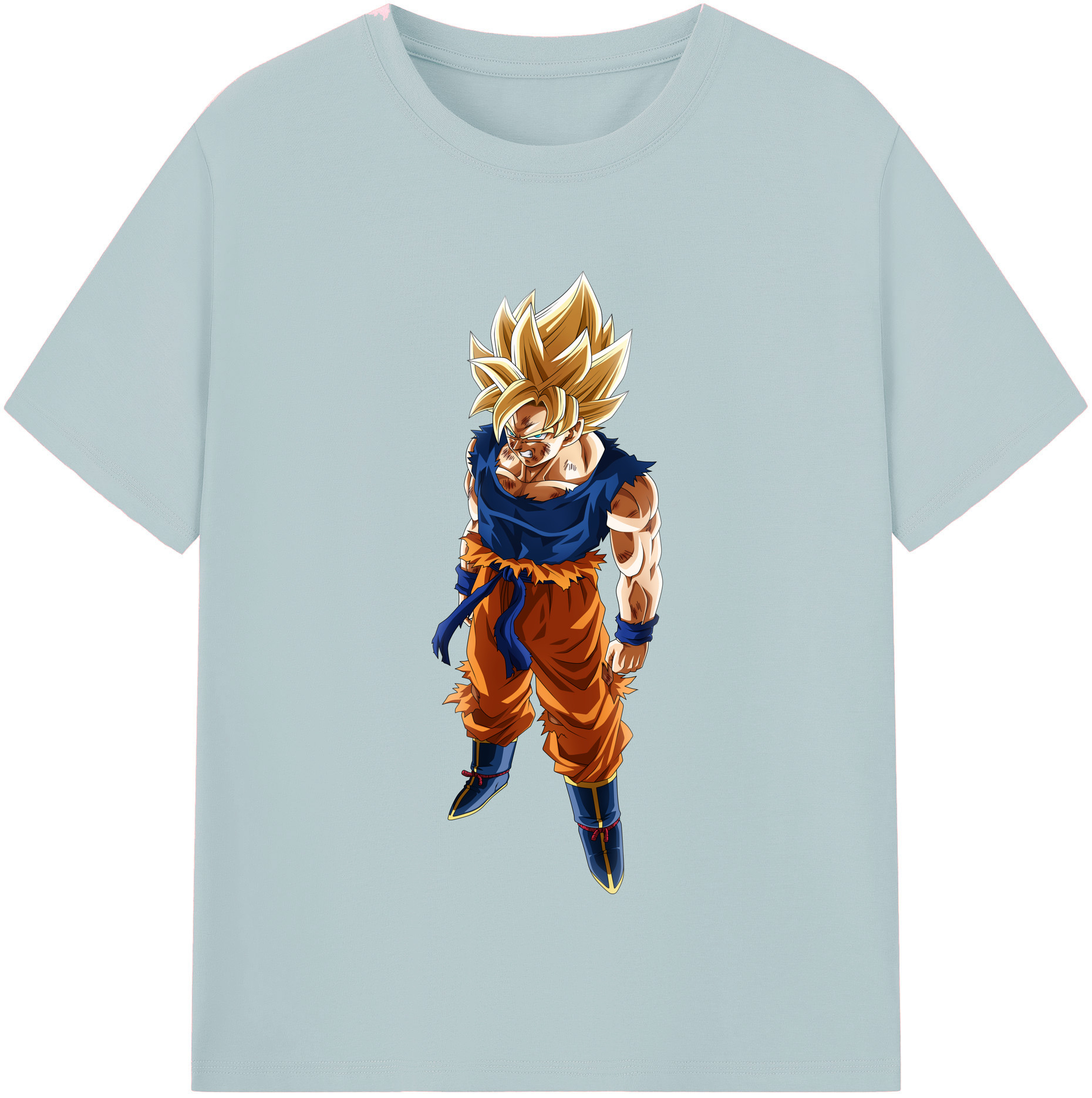 （画像用） ドラゴンボール 孫悟空（そん ごくう）Son Goku カカロット DRAGON BALL Kakarotto 綿100％半袖Tシャツ（フロントプリント）